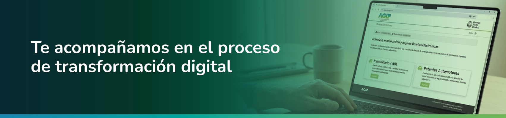Te acompañamos en el proceso de transformación digital
